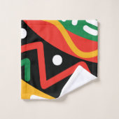 ブラックヒストリ月地理 バスタオルセット (ウォッシュタオル)