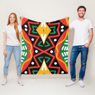 ブラックヒストリ月地理 フリースブランケット