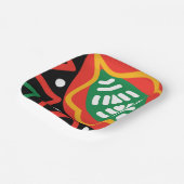 ブラックヒストリ月地理 ペーパープレート (傾斜あり)