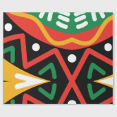 ブラックヒストリ月地理 ラッピングペーパー (フラット)