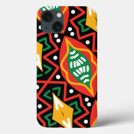 ブラックヒストリ月地理 iPhone 13ケース