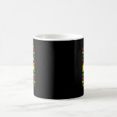 ブラックヒストリ月監査魔法プライド コーヒーマグカップ (中央)