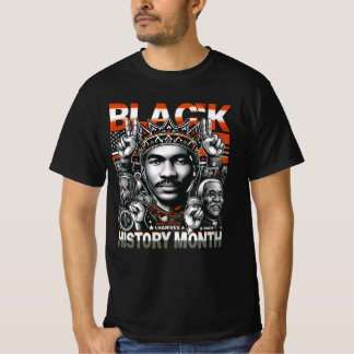 ブラックヒストリ月間の強化 Tシャツ
