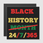 ブラックヒストリ月24/7/365 – ブラックヒストリ (正面/裏面)