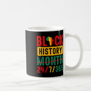 ブラックヒストリTシャツブラックヒストリ月シャツ2 コーヒーマグカップ