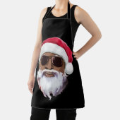 ブラックヒップホップサンタクロースノベルティアフリカンアメリカン エプロン (インサイチュ)