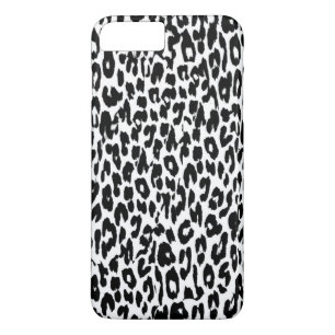 ブラックヒョウのスキンファー iPhone 8 PLUS/7 PLUSケース