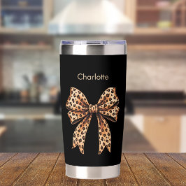 ブラックヒョウの弓名 保温保冷タンブラー