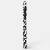 ブラックヒョウ印刷スキンファー Case-Mate iPhoneケース (裏面/左)