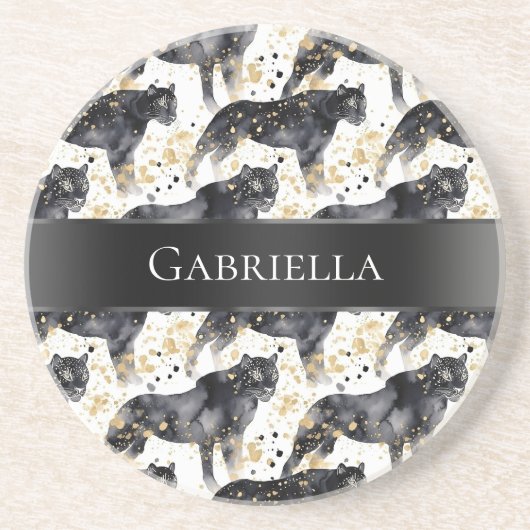 ブラックヒョウ コースター (正面)