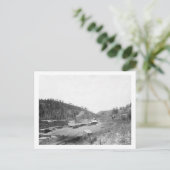 ブラックヒルズ写真のドビンのこぎり ポストカード (スタンド正面)