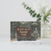 ブラックヒルズ国立林 ポストカード (スタンド正面)