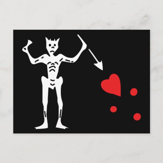 ブラックヒードパイレーツファーグ ポストカード (正面)