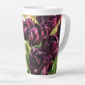 ブラックヒーローチューリップ(オレゴン) カフェラテマグ (右アングル)