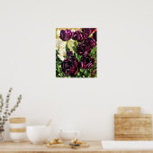 ブラックヒーローチューリップ(オレゴン) ポスター (キッチン)