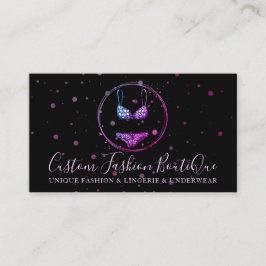 ブラックビキニ 水着 ランジェリー 下着 ブラ パンツ 名刺