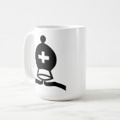 ブラックビショップ コーヒーマグカップ (正面左)