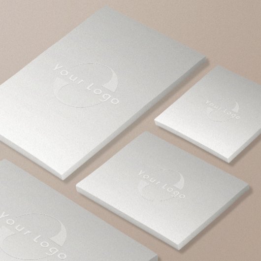 ブラックビジネスロゴ会社プロモーションカスタム ポストイット