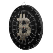 ブラックビットコインフォグダーツボード ダーツボード (正面右)