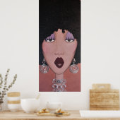 "ブラックビューティー ディーバ" ポスター (キッチン)