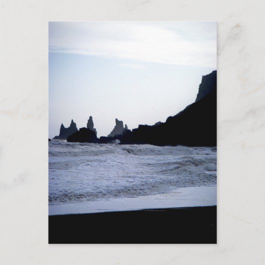 ブラックビーチ ポストカード (正面)