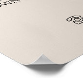 ブラックビードモデル メンズバーバー料金表 ポスター (角)