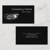 ブラックビ車のジネスカード 名刺 (正面/裏面)