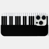 ブラックピアノキーボード Case-Mate iPhoneケース (裏面 (横))