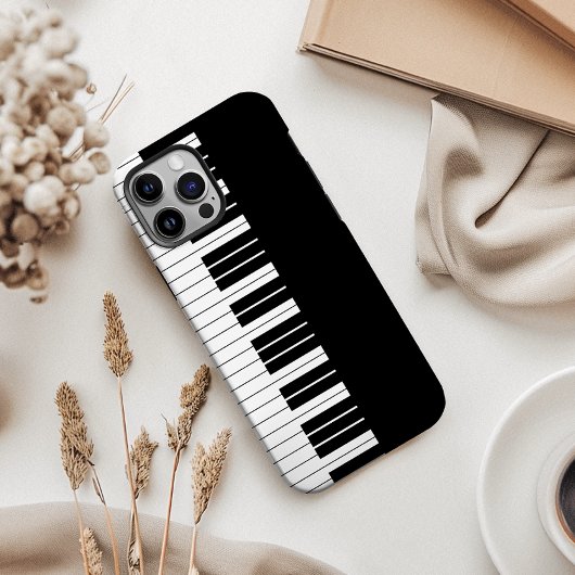 ブラックピアノキーボード Case-Mate iPhoneケース