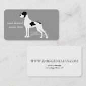 ブラックピエバルグレートダネス 名刺 (正面/裏面)