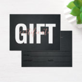 ブラックピエレガントックビジネスのギフト券 (デスク)