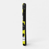 ブラックピンクおもしろいク航海のネコ Case-Mate iPhoneケース (裏面/左)