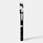 ブラックピンクさくらんぼブロッサムエレガントフローラ Case-Mate iPhoneケース (裏面 / 左)