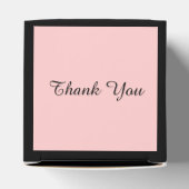 ブラックピンクエッフェルタワーヴィンテージ結婚パリ フェイバーボックス (上部)