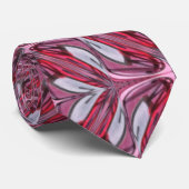 ブラックピンクグレードードルアート抽象芸術水彩 ネクタイ (ロール)