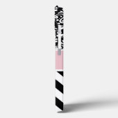 ブラックピンクシェフパーソナライズされたロン Case-Mate iPhoneケース (裏面 / 左)