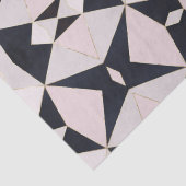 ブラックピンクローズ金ゴールド万華鏡のように千変万化するパターン幾何学 薄葉紙 (詳細)