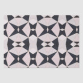 ブラックピンクローズ金ゴールド万華鏡のように千変万化するパターン幾何学 薄葉紙 (正面)