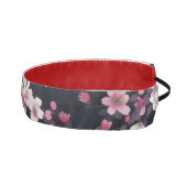 ブラックピンク桜花、パターンデザイン、 アスレチックヘッドバンド (右)