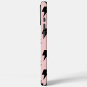 ブラックピンク稲妻Y2Kインディスタイリッシュ保護 Case-Mate iPhoneケース (裏面 / 左)