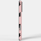 ブラックピンク稲妻Y2Kインディスタイリッシュ保護 Case-Mate iPhoneケース (裏面 / 右)