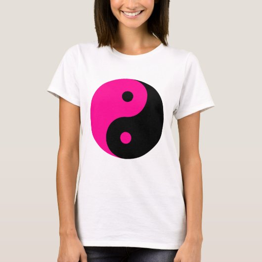 ブラックピンク陰陽 Tシャツ (正面)