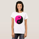 ブラックピンク陰陽 Tシャツ (正面フル)
