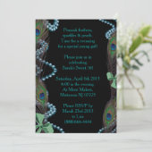 ブラックピーコック招待状 招待状 (スタンド正面)