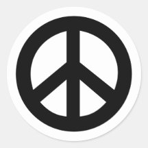 ブラックピースサイン