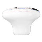 ブラックピートピエバルジプシーヴァンナーウマ荷車を引くーズ セラミックノブ (側面)