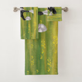 ブラックピートピエバルジプシーヴァンナーウマ荷車を引くーズ バスタオルセット (インサイチュ)