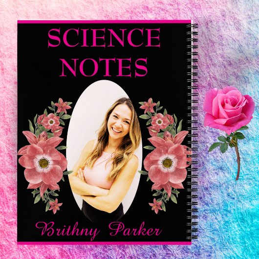 ブラックピ離れンクーフローラ女子モダン学校 ノートブック