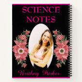 ブラックピ離れンクーフローラ女子モダン学校 ノートブック (裏面)