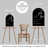 ブラックファンシーの歓迎を愛す結婚るものはない アクリルサイン